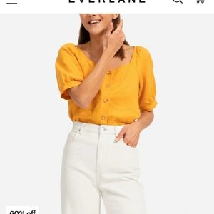 EVERLANE The Summer Wide Leg Jean size 28/6
